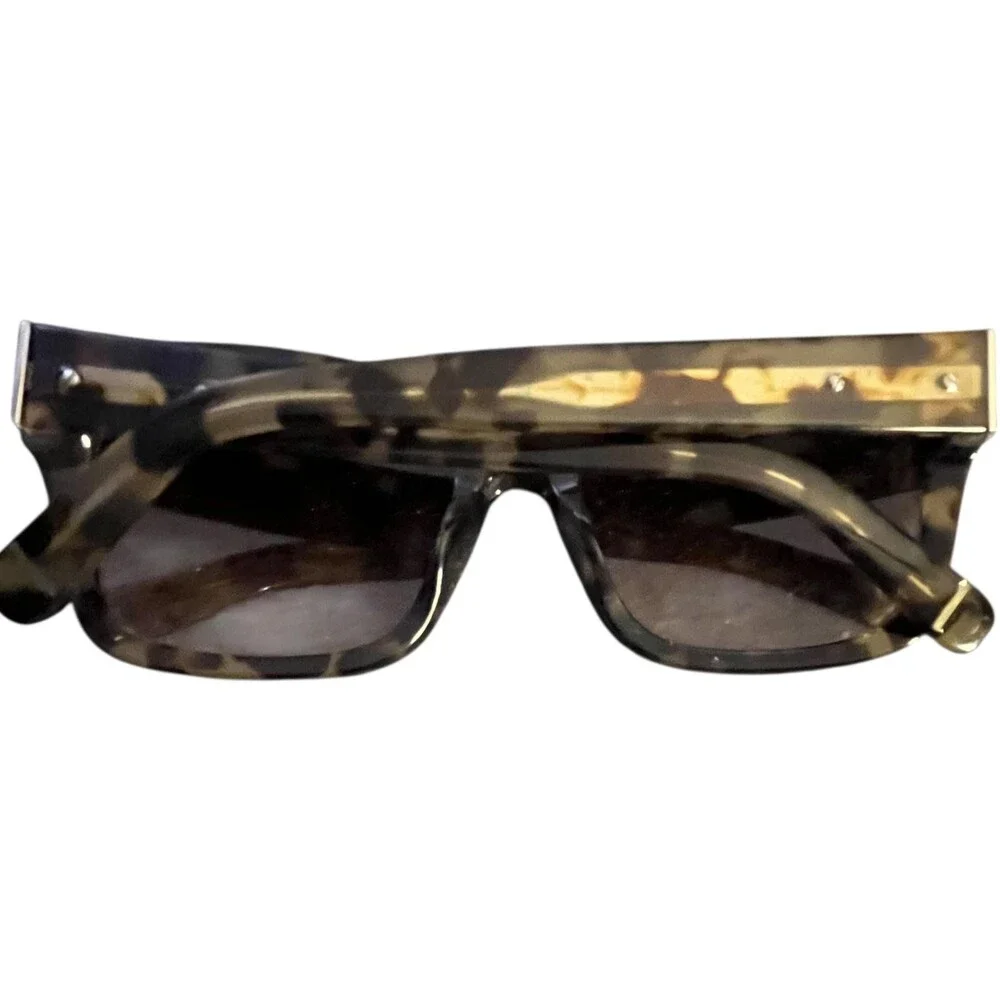 Bobbi Brown The Ava/S Sunglasses Womens One Size Brown Tortoise Oversized Square